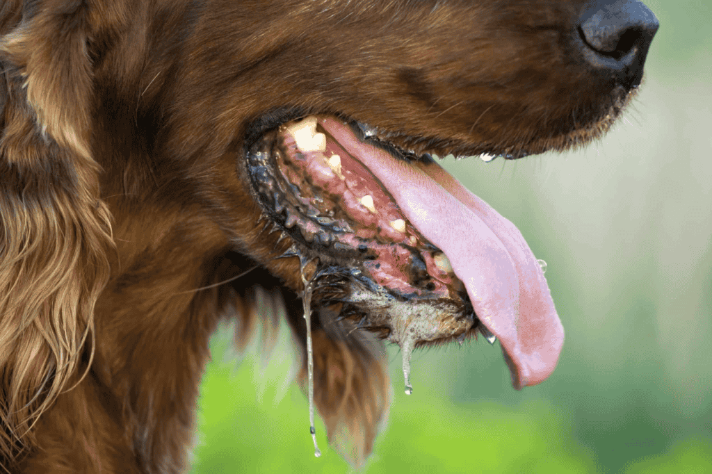 Dog Panting by Allergies