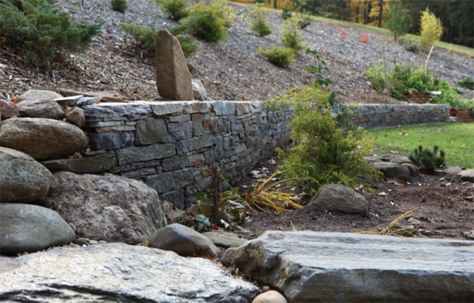 Rocky Outcrops and Stone Walls: 